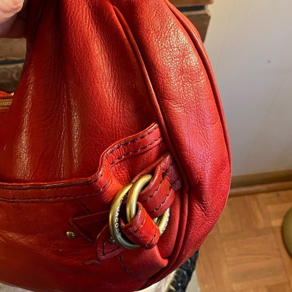 Marc Jacobs Leather Hobo Shoulder Bag - Picture 6 of 16